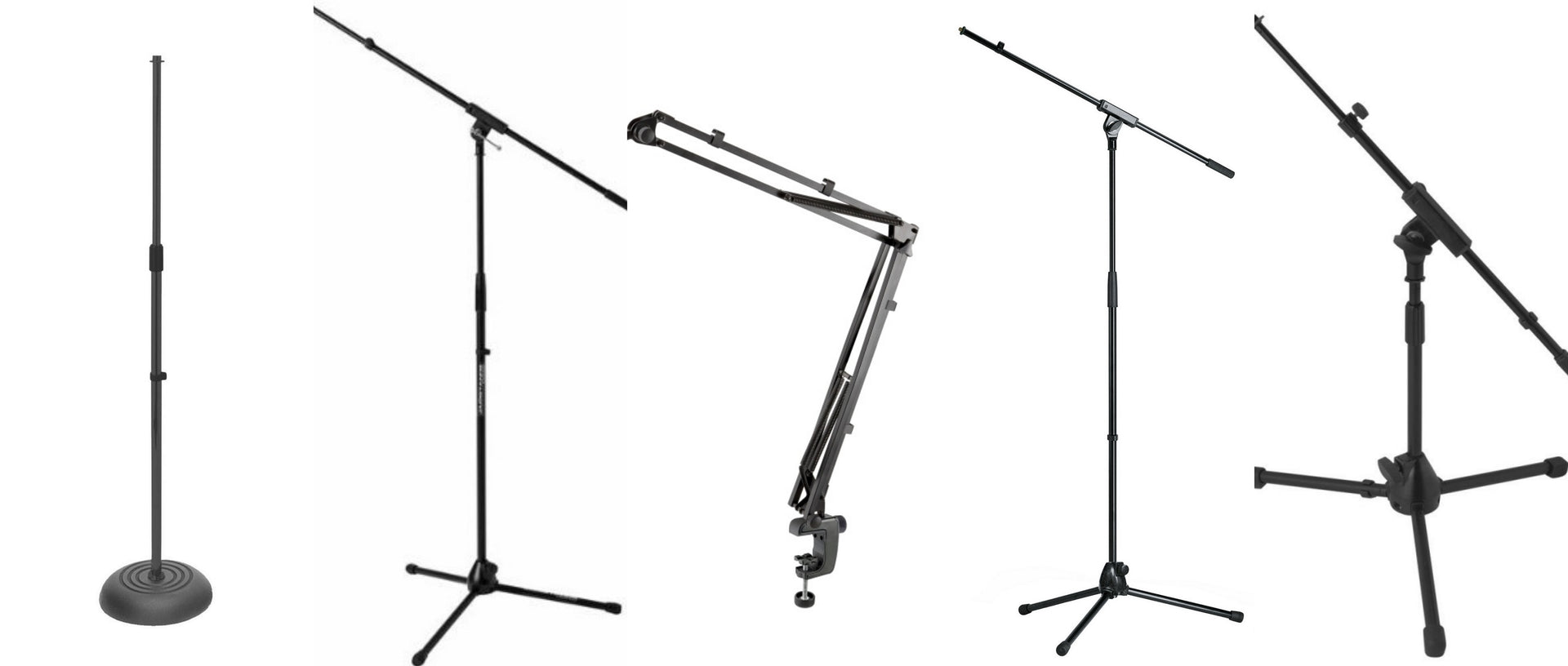 PIED DE MICROPHONE ET PINCE