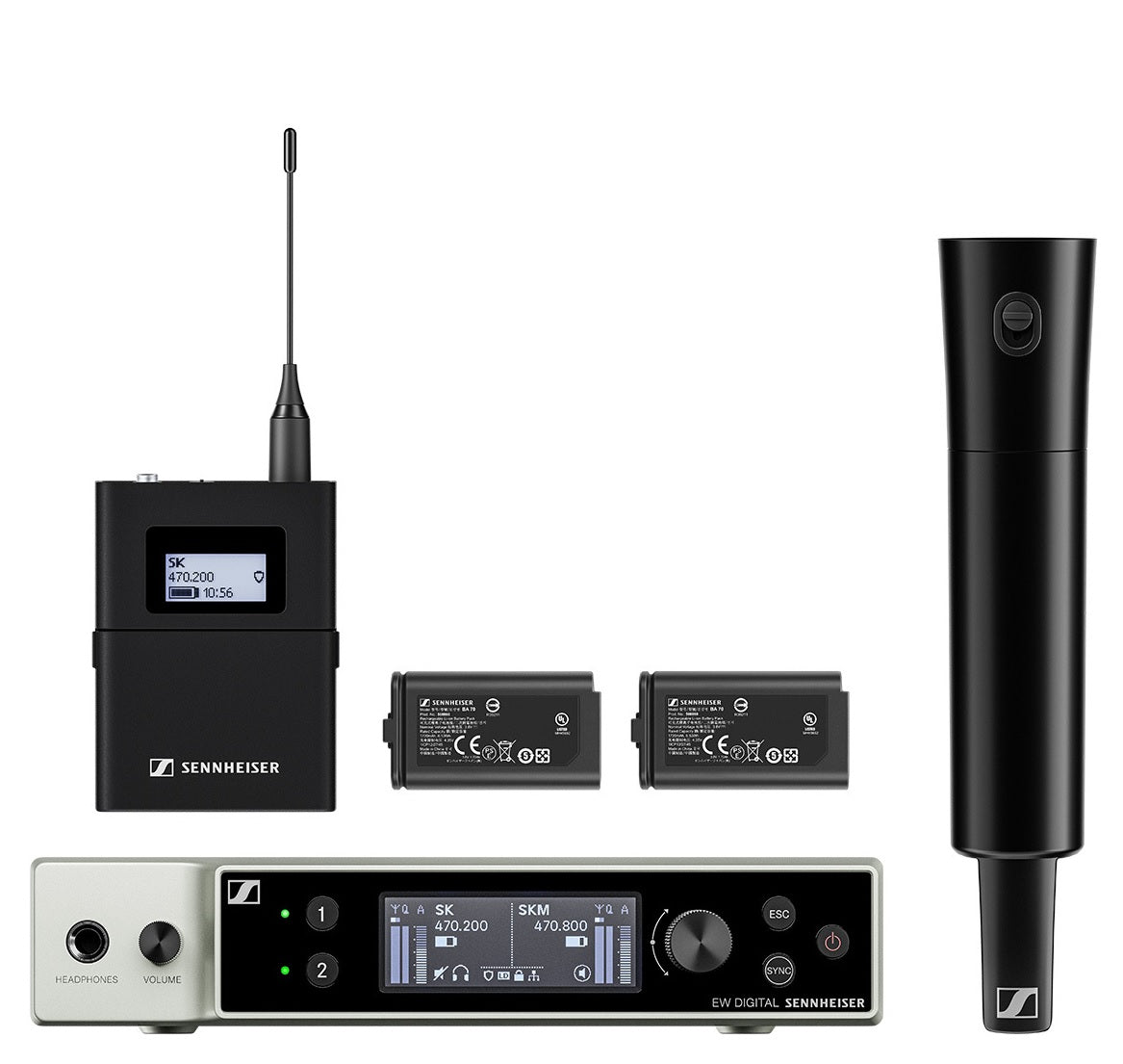 EW-DX SK-SKM-S BASE SET SENNHEISER