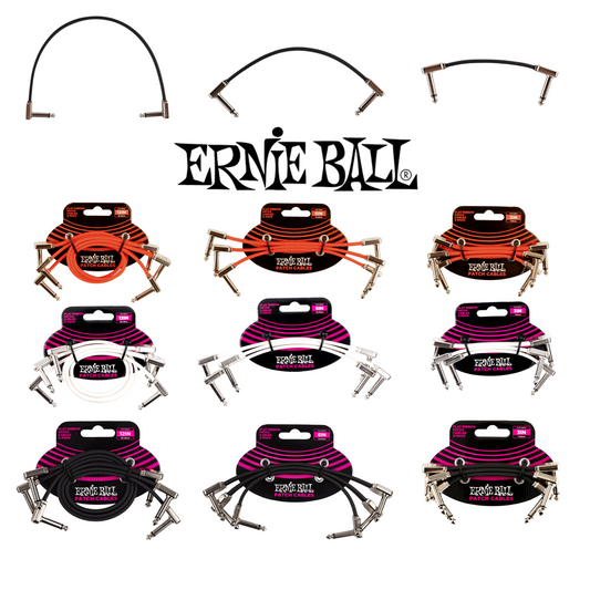 CABLE PATCH 1/4 FLAT ERNIE BALL