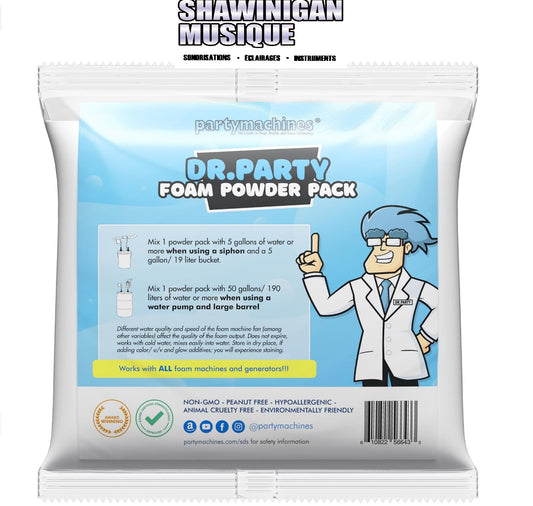 POUDRE POUR MACHINE A MOUSSE DR.PARTY