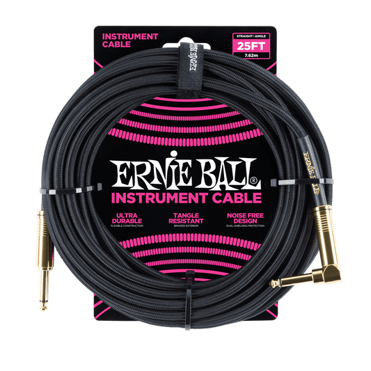 CABLE 1/4 TRESSÉ ERNIE BALL