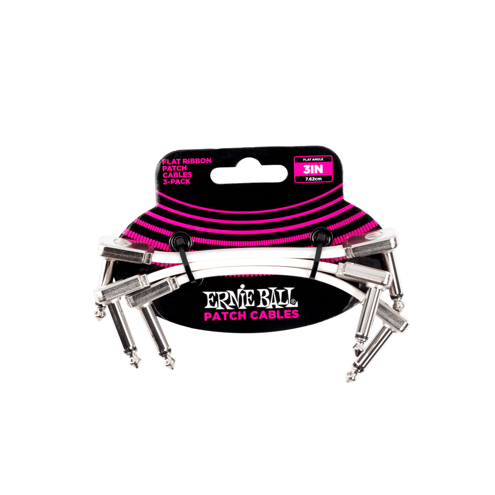 CABLE PATCH 1/4 FLAT ERNIE BALL