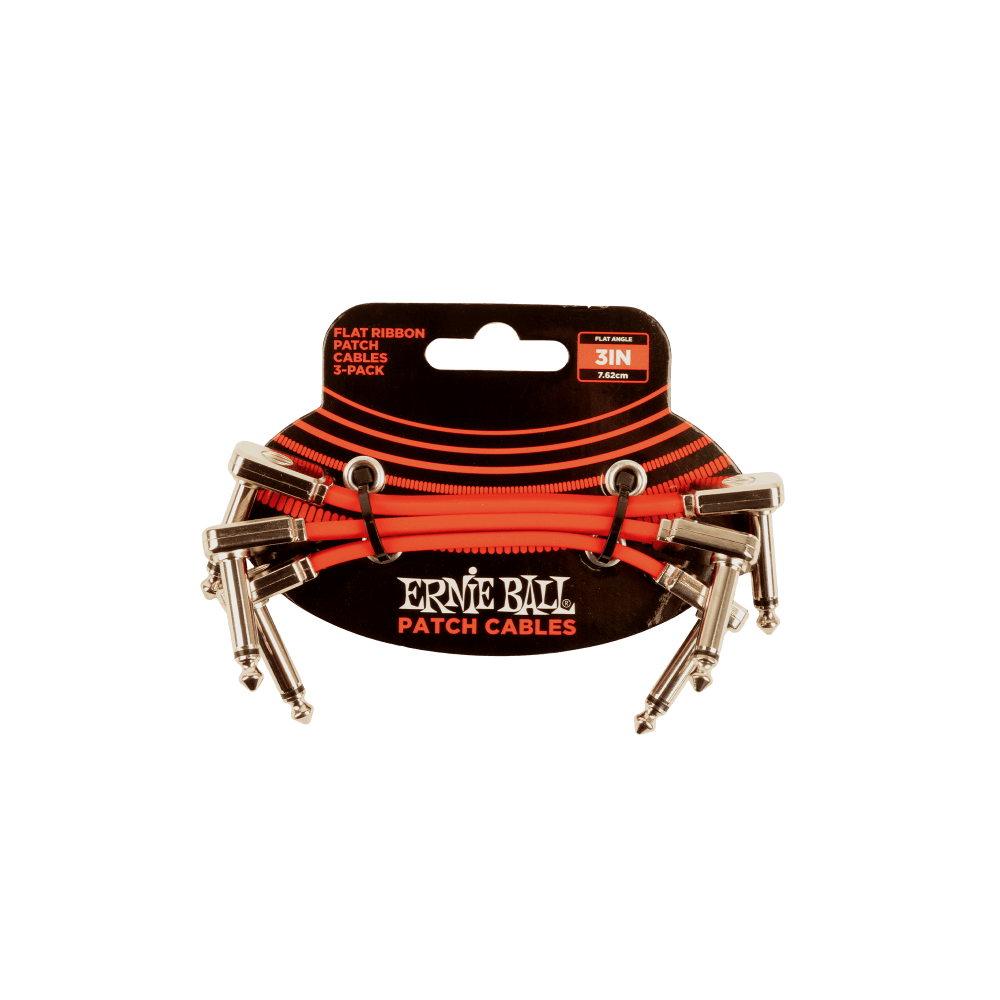 CABLE PATCH 1/4 FLAT ERNIE BALL