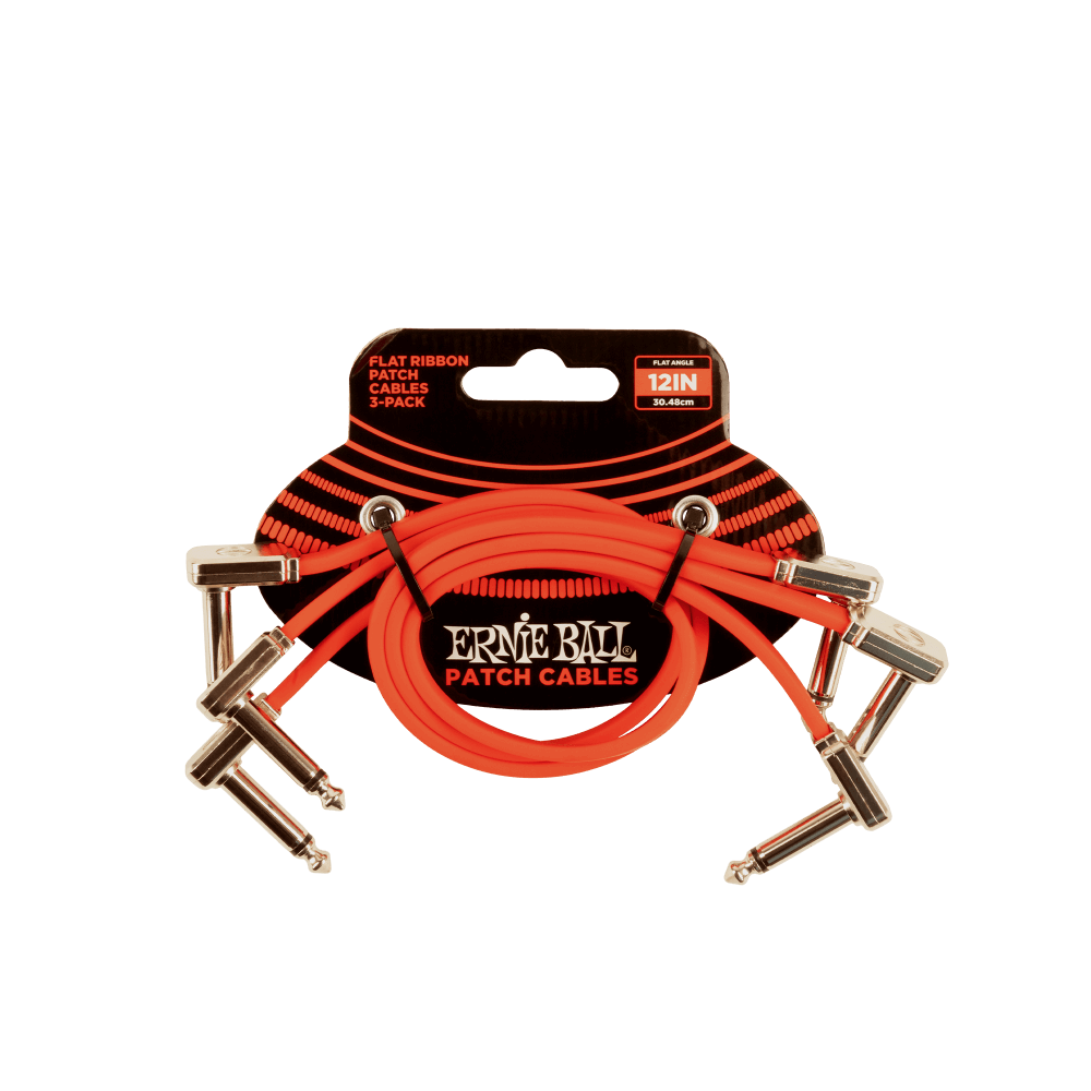 CABLE PATCH 1/4 FLAT ERNIE BALL