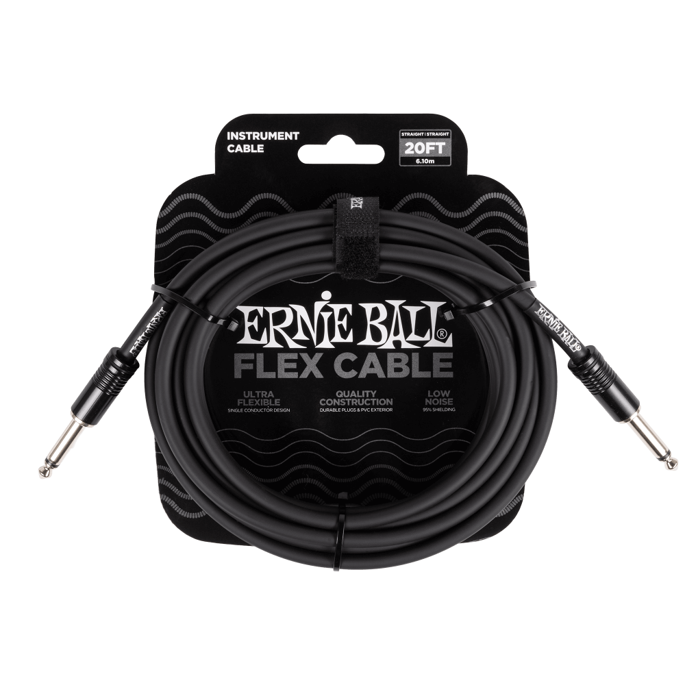 CABLE 1/4 FLEX ERNIE BALL