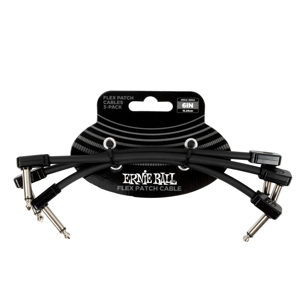 CABLE PATCH 1/4 FLEX ERNIE BALL