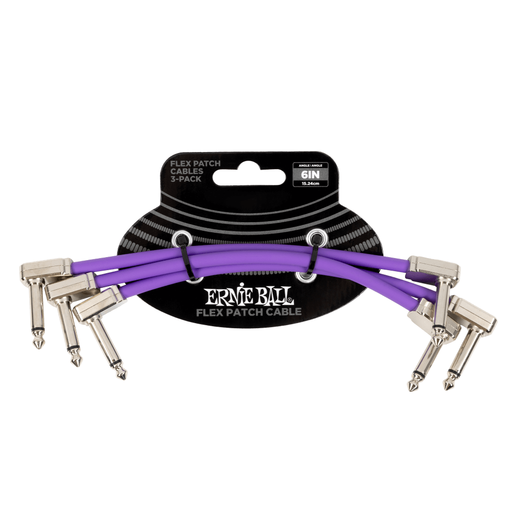 CABLE PATCH 1/4 FLEX ERNIE BALL