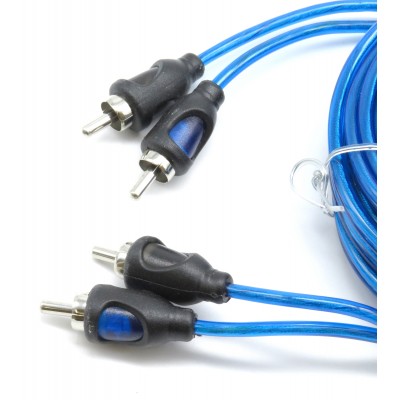 BLUE SERIES POWERPRO AUDIO RCA CABLE