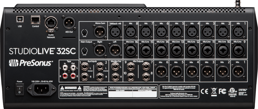 STUDIOLIVE 32SC PRESONUS