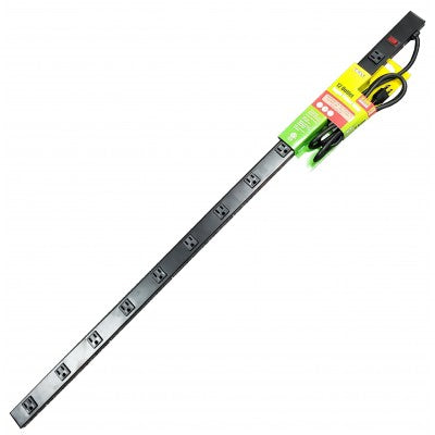 YESA 12-socket aluminum power strip