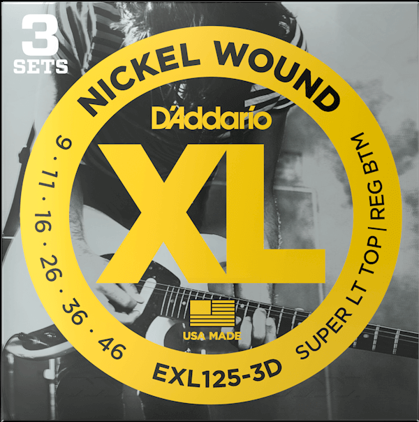 CORDE 3-PACK D'ADDARIO