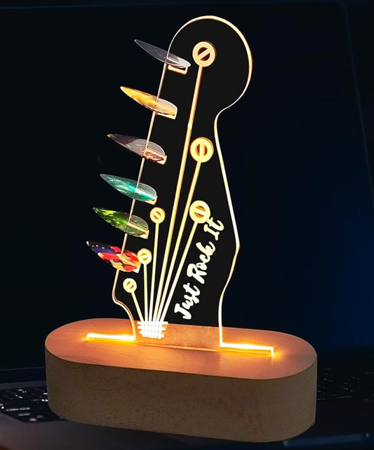 Porte plectre illuminé décoratif