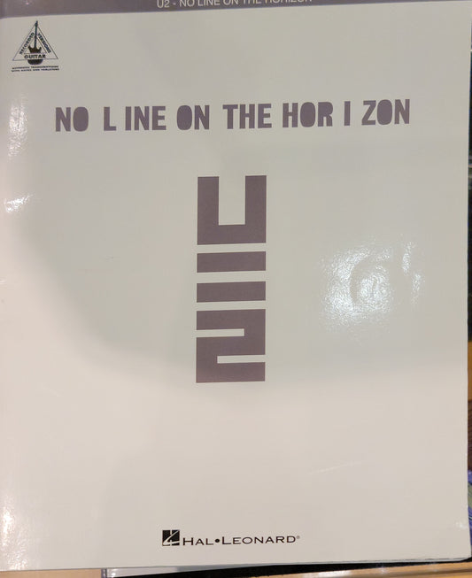 BOOK NO LINE ON THE HORIZON/ U2