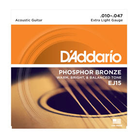 CORDE ACOUSTIQUE D'ADDARIO