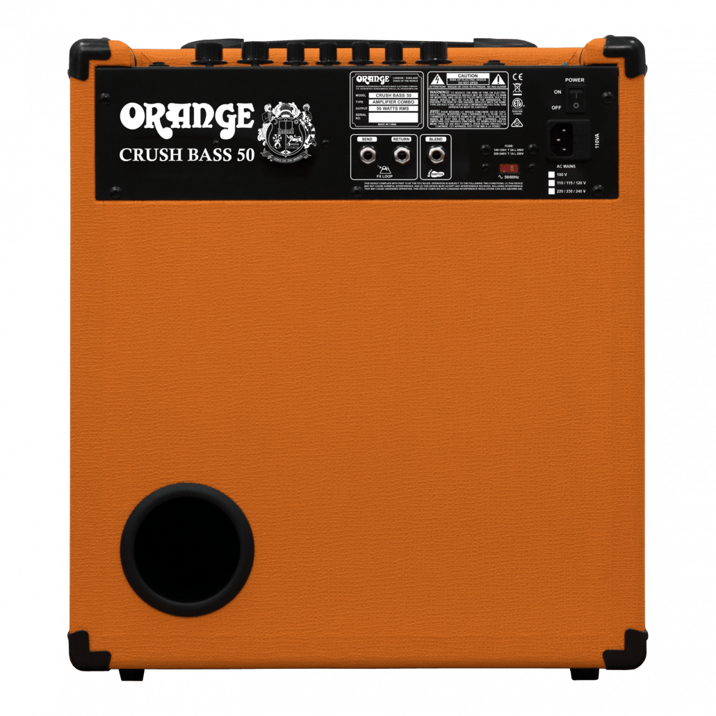 CRUSH BASS 50 ORANGE