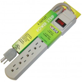 YESA 6-socket power strip