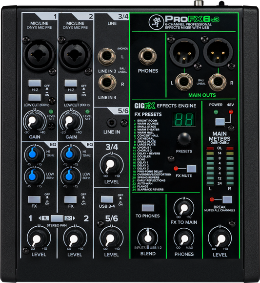 PROFX6V3 MACKIE