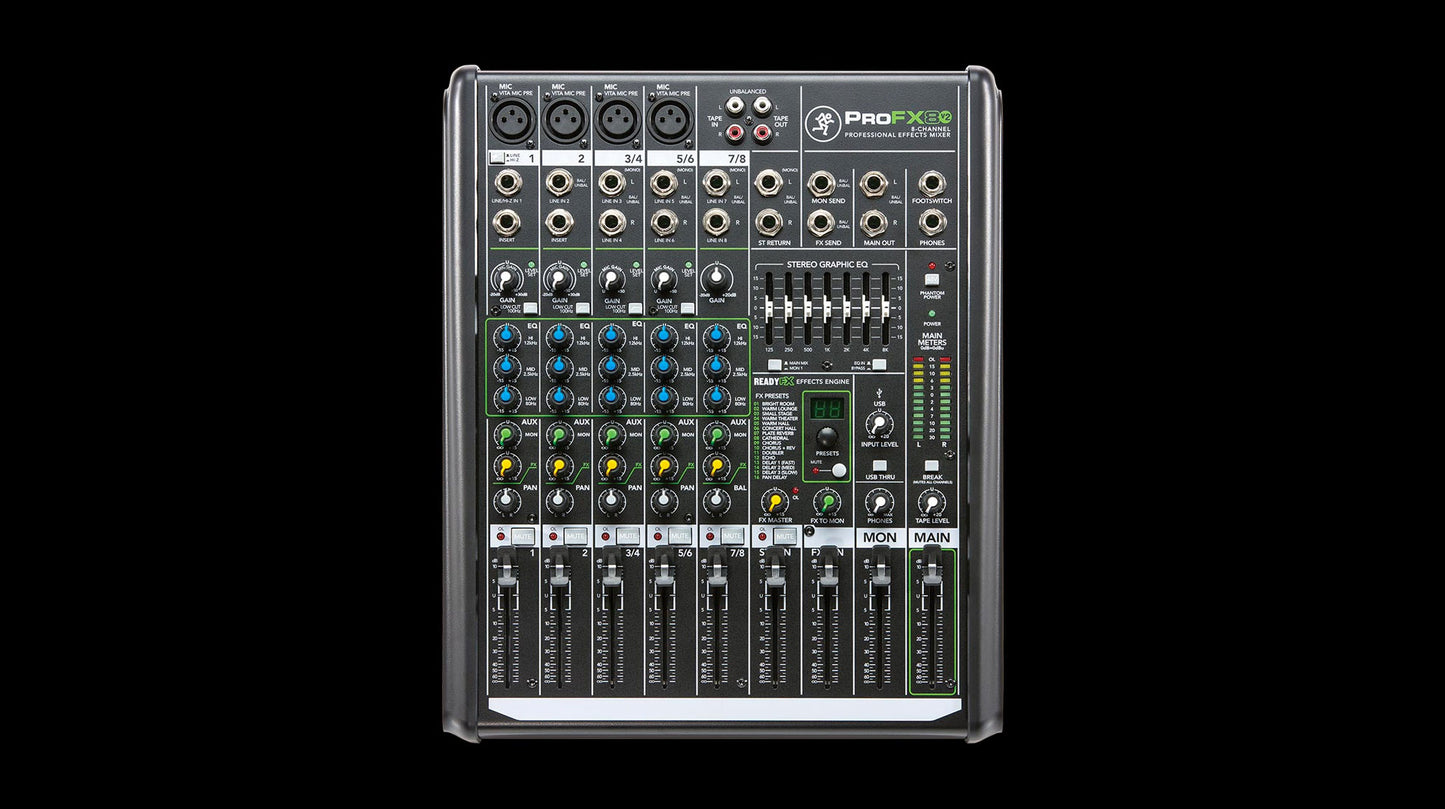 CONSOLE PROFX8 v2 MACKIE *LOCATION*