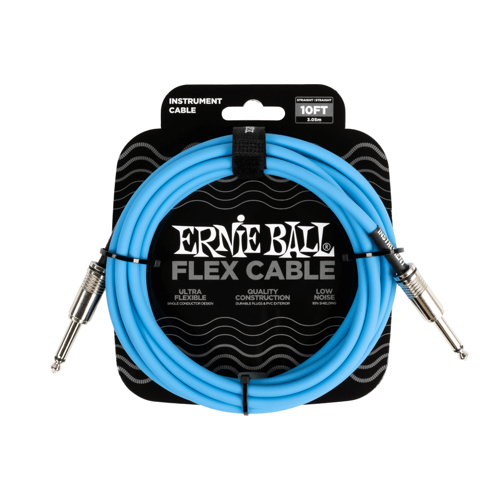 CABLE 1/4 FLEX ERNIE BALL