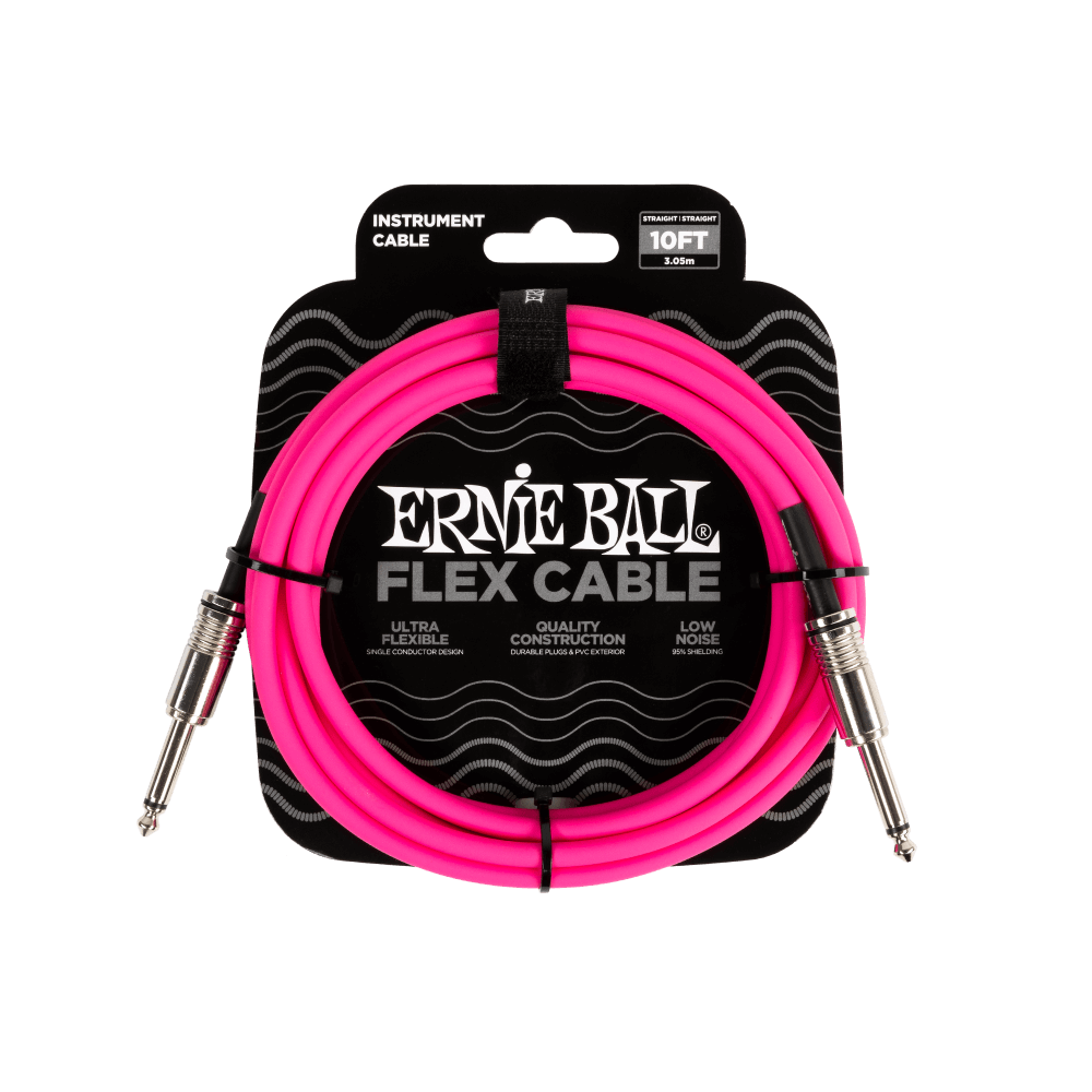 CABLE 1/4 FLEX ERNIE BALL