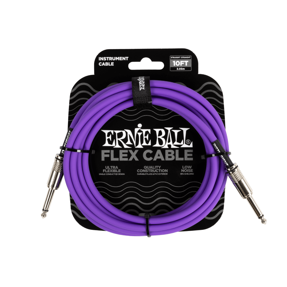 CABLE 1/4 FLEX ERNIE BALL