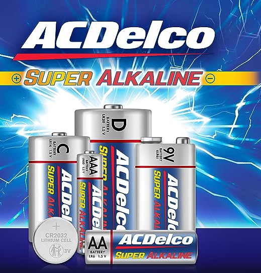 PILE AA, 5-PACK AC/DELCO