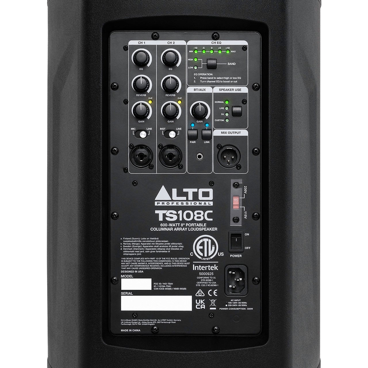 TS108C ALTO PROFESSIONAL