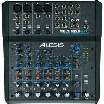 compare product MULTIMIX8 USB FX ALESIS *LOCATION*