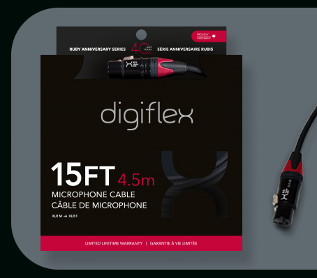 CABLE XLR 40e RUBIS DIGIFLEX