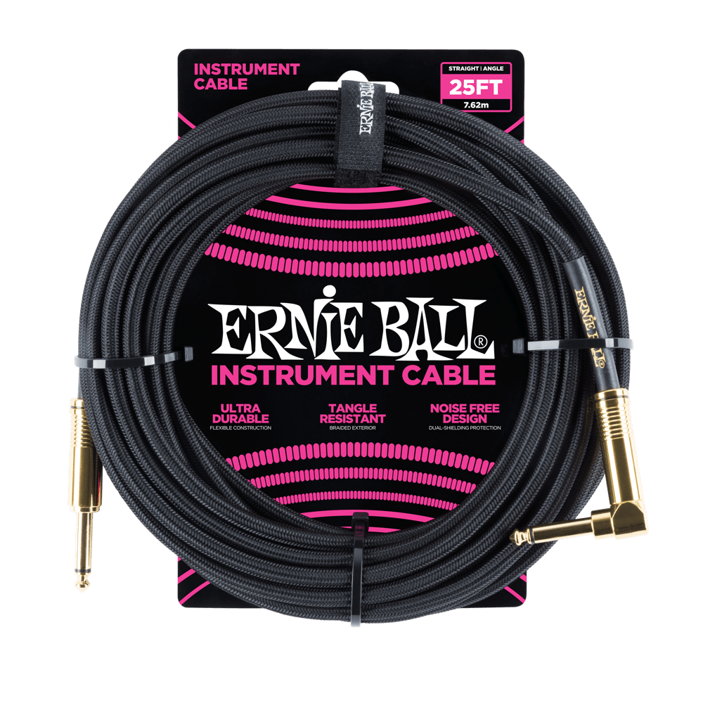 CABLE 1/4 TRESSÉ ERNIE BALL