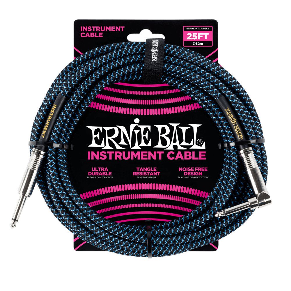 CABLE 1/4 TRESSÉ ERNIE BALL