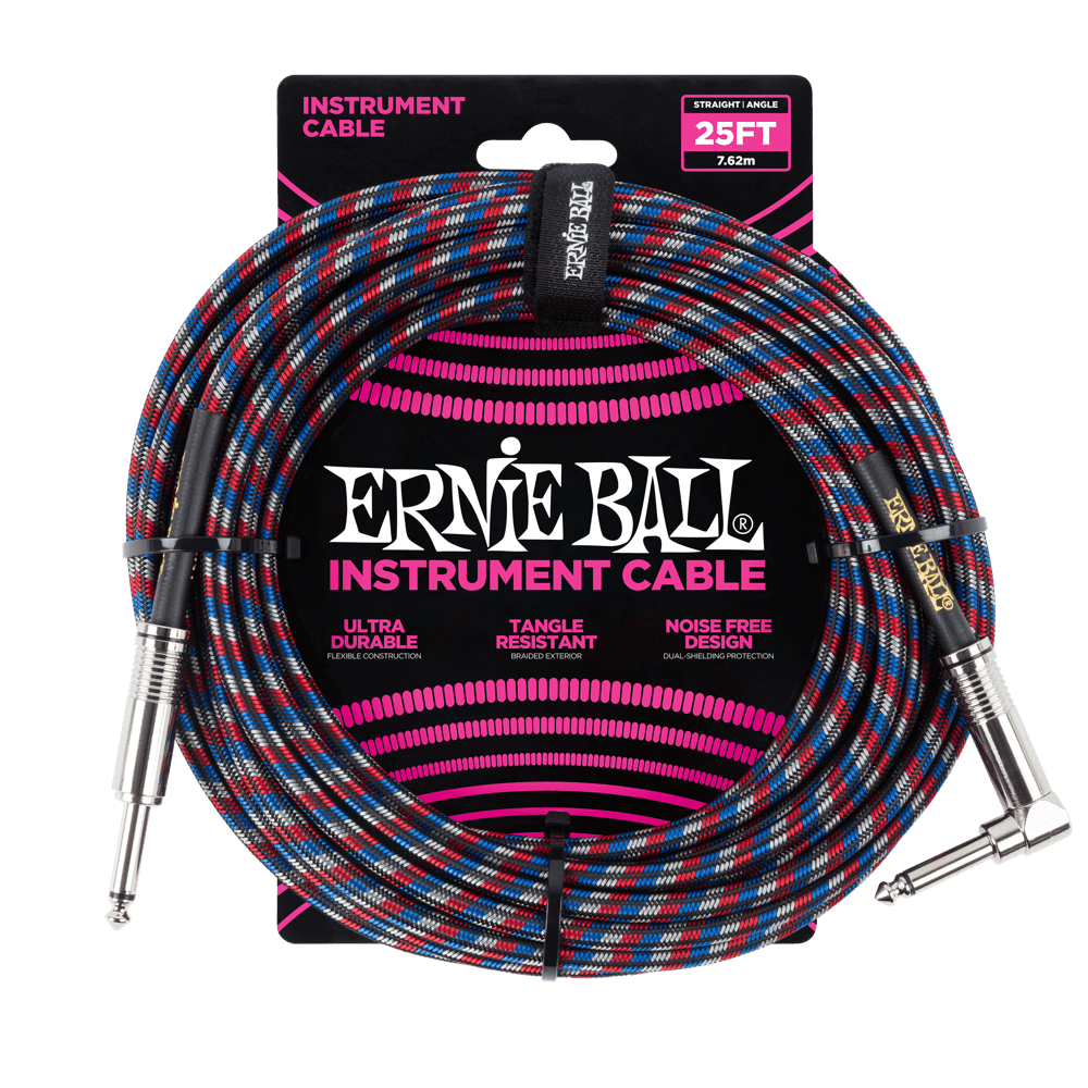 CABLE 1/4 TRESSÉ ERNIE BALL