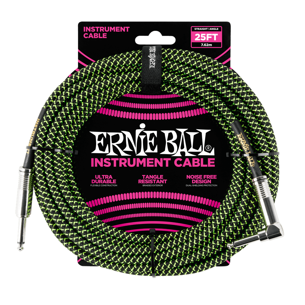 CABLE 1/4 TRESSÉ ERNIE BALL