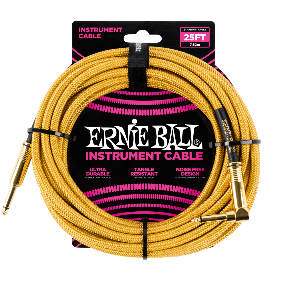 CABLE 1/4 TRESSÉ ERNIE BALL