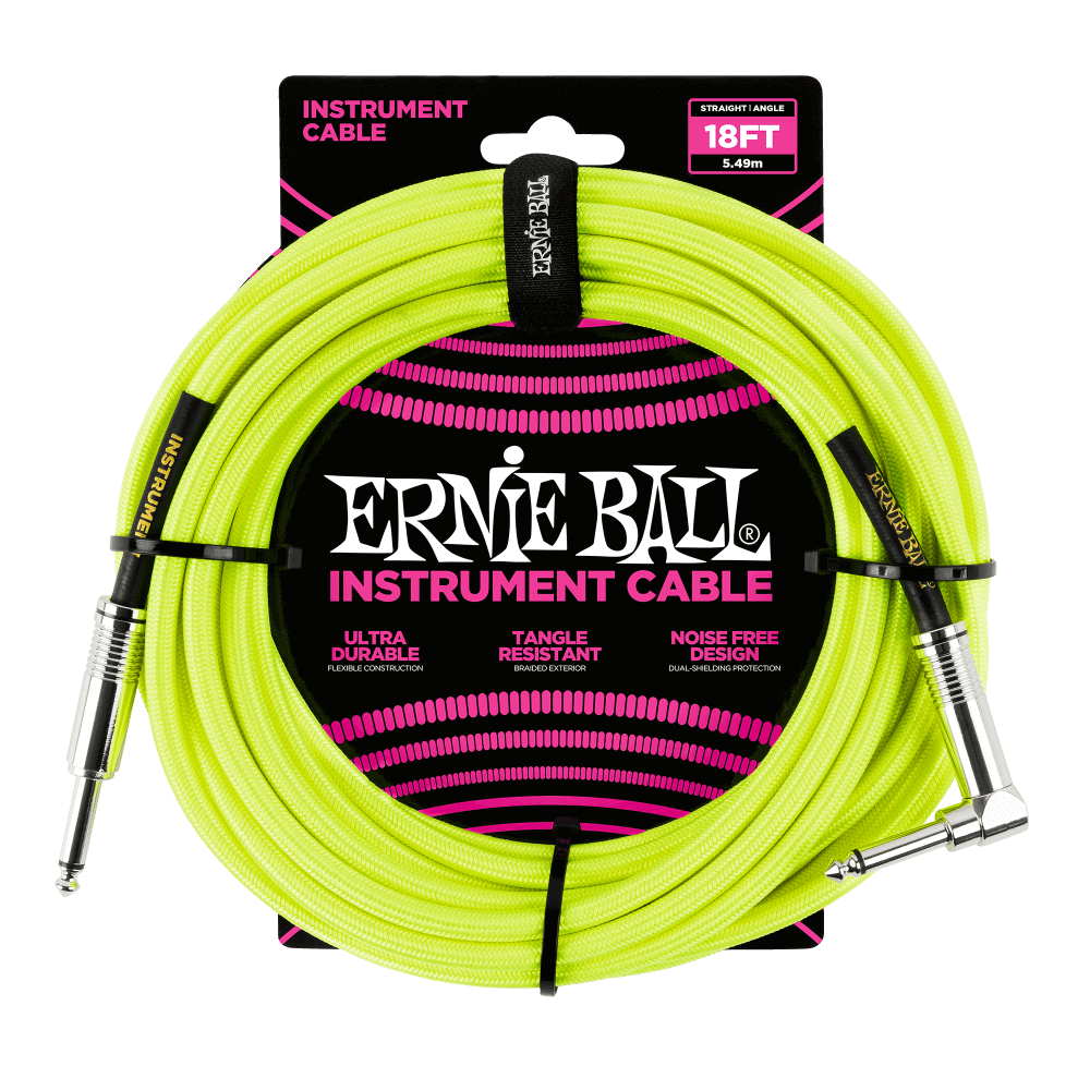 CABLE 1/4 TRESSÉ ERNIE BALL