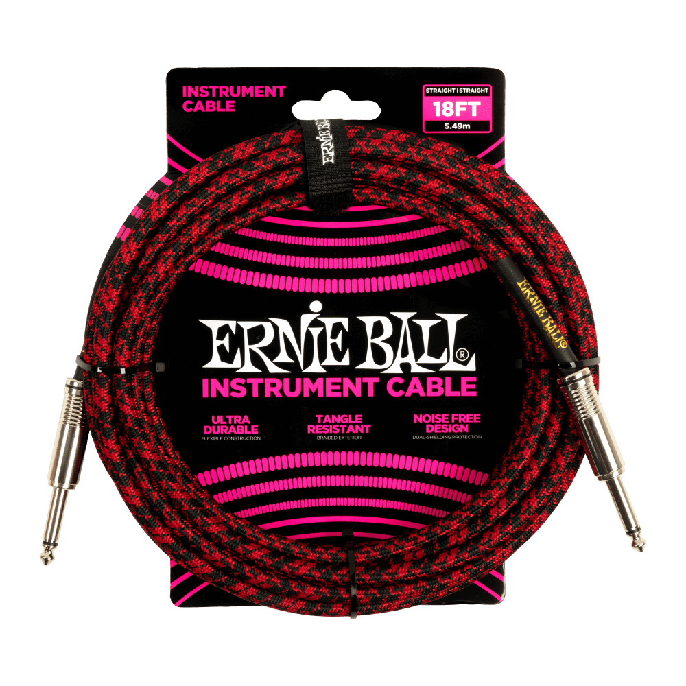 CABLE 1/4 TRESSÉ ERNIE BALL