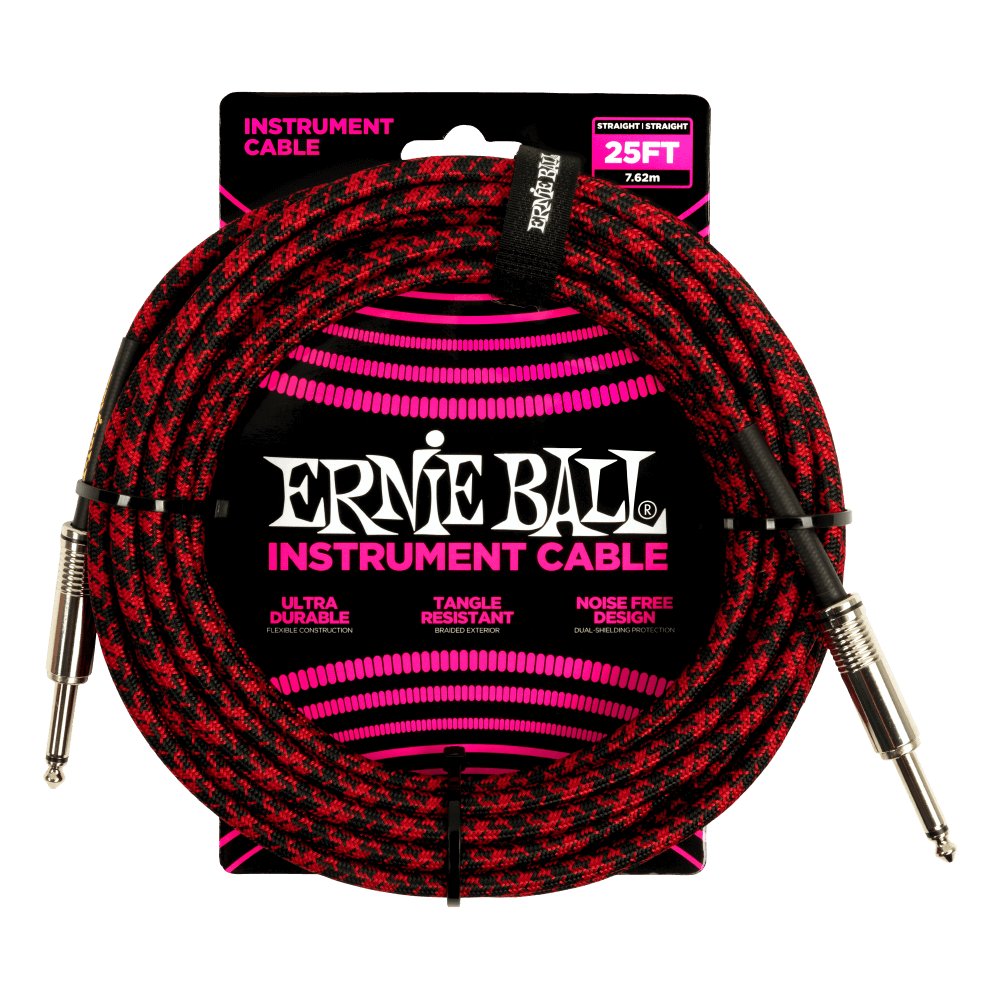 CABLE 1/4 TRESSÉ ERNIE BALL