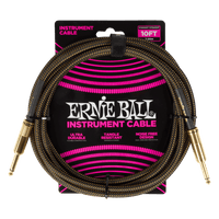 CABLE 1/4 TRESSÉ ERNIE BALL