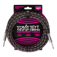 CABLE 1/4 TRESSÉ ERNIE BALL