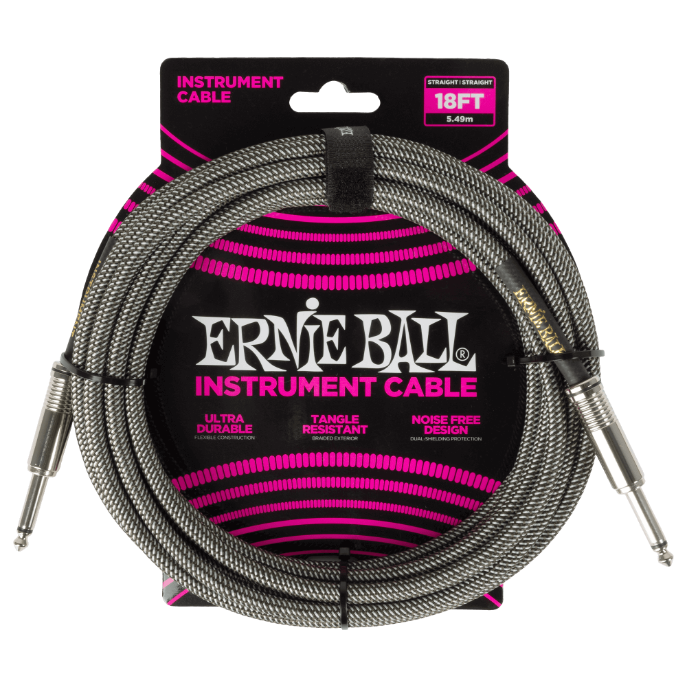 CABLE 1/4 TRESSÉ ERNIE BALL