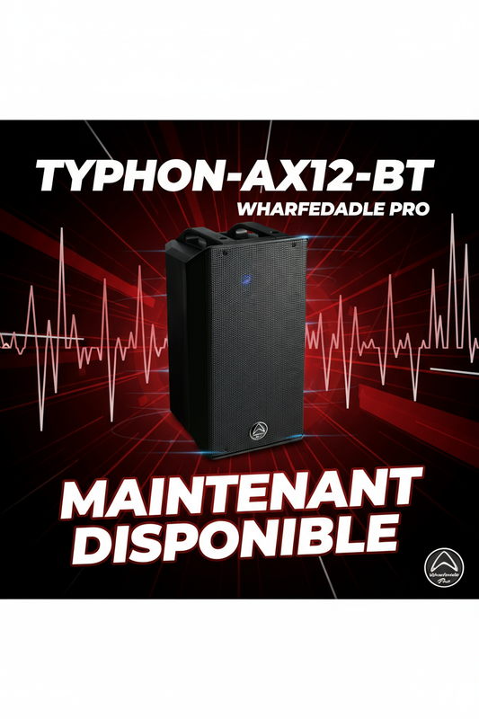 Annonce TYPHON-AX12-BT WHARFEDALE PRO