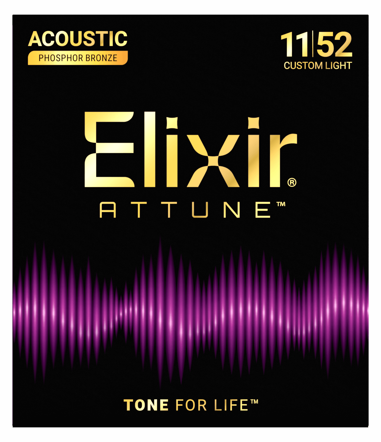CORDE ACOUSTIQUE ATTUNE ELIXIR