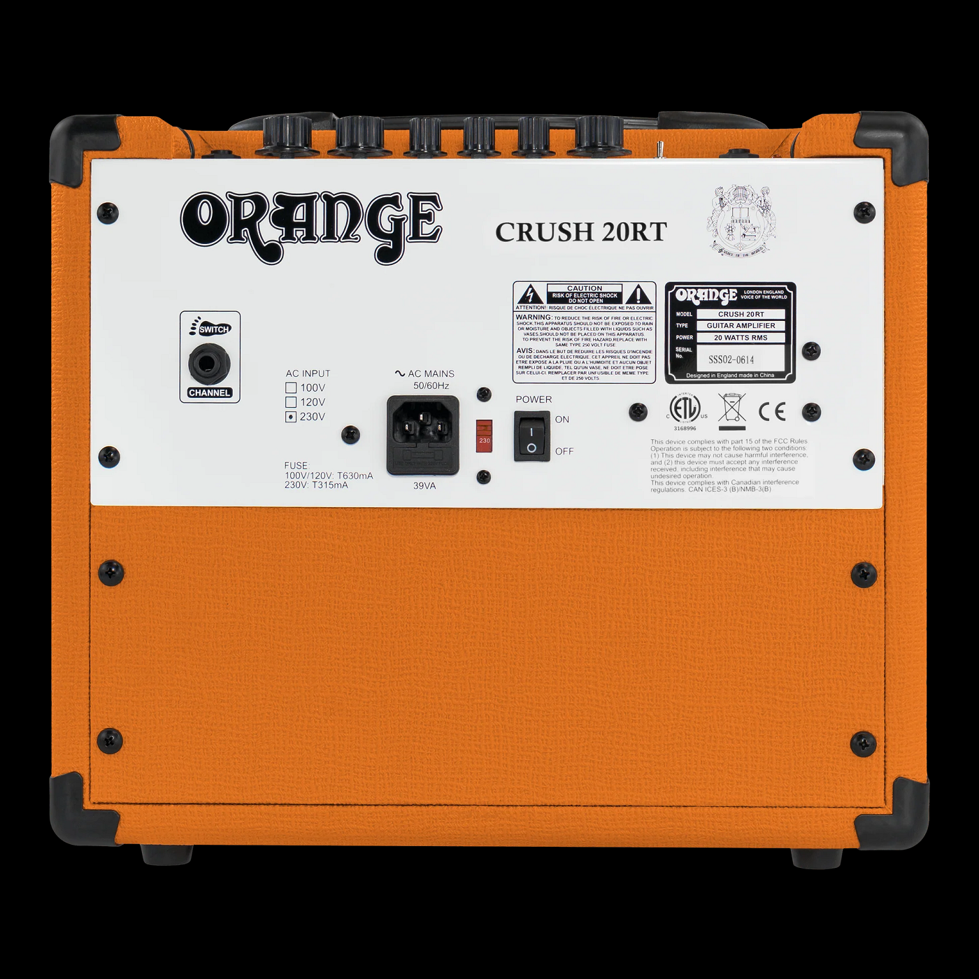 CRUSH 20RT ORANGE