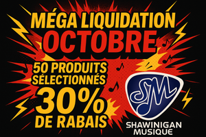 Logo promotionnel avec logo SHAWINIGAN MUSIQUE - 50 produits sélectionnés