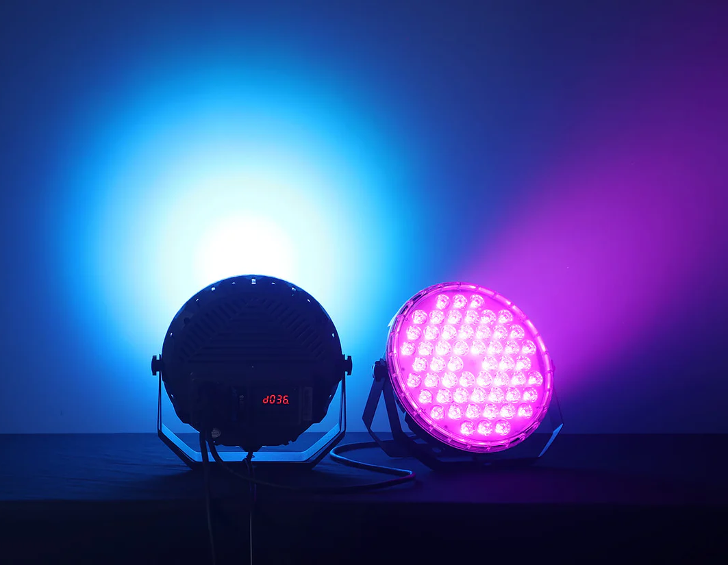PAR LED RGB 54X1W