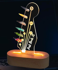 Porte plectre illuminé décoratif