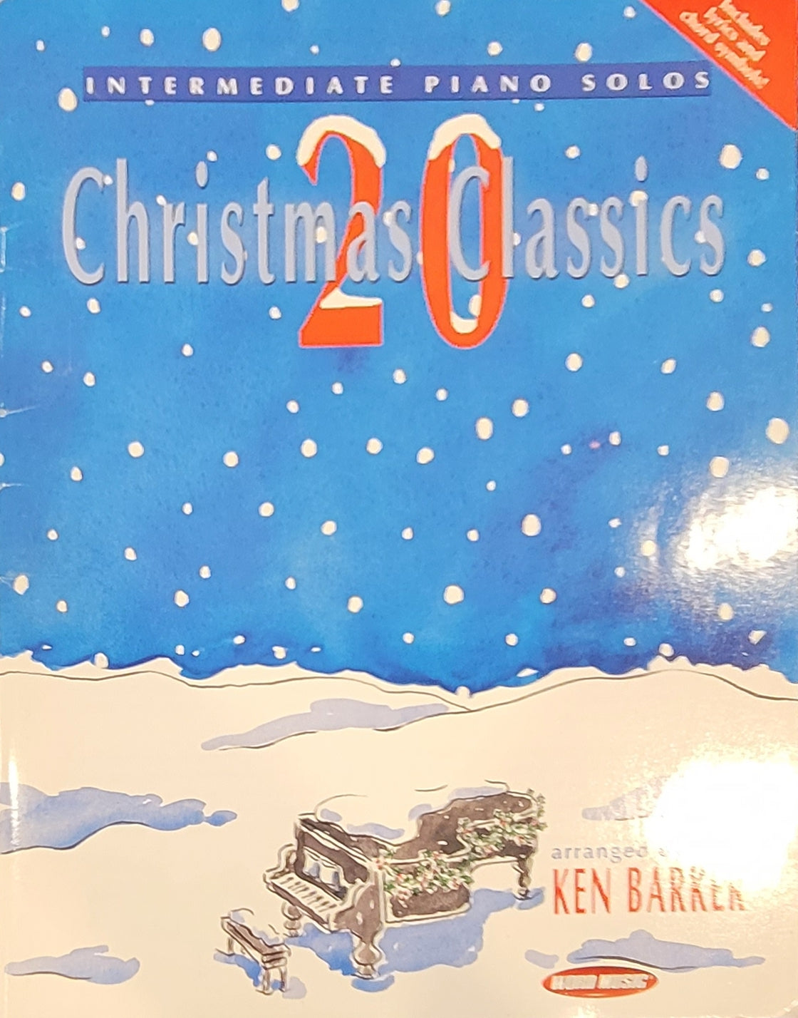 LIVRE INTERMEDIATE PIANO SOLO/ 20 CHRISTMAS CLASSICS