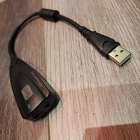 USB external sound card adapter