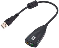 USB external sound card adapter