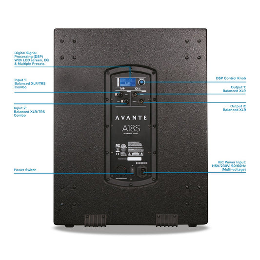 A18S AVANTE AUDIO